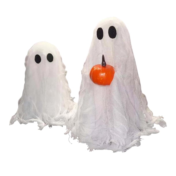 2 paquetes de decoraciones de Halloween. Decoraciones de Halloween para exteriores. Halloween para interiores, jardines y patios.