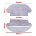 thumbnail image 7 of Brushes Mop Cloth Rag Compatible With Xiaomi Mi Robot Vacuum-Mop P STYTJ02YM STYJ02YM Mop-2S XMSTJQR2S Robot Vacuum Cleaner Parts Accessory, 7 of 7