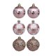 thumbnail image 3 of 6 Adornos Navideños de Bolas Colgantes Reutilizables para Decoración Navideña Oro rosa, 3 of 9