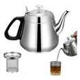 thumbnail image 3 of Stainless Steel Teapot with Infuser, Teapot with Infuser 1.5L High Capacity Kettle, for Boiling Hot Water, Stovetop, 3 of 7