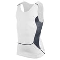thumbnail image 1 of pstuiky Camisetas sin mangas para hombre, Camiseta ajustada de cuello redondo sin mangas de color liso para hombre Camisas de hombre xl, 1 of 6
