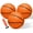 Orange, variant on Mini Basketballs,3 Pack 6" Inch Small Basketball Set with Pump Over The Door Mini Hoop Basketball Replacement Toy for Toddlers,Kids,Teenagers for Pool,Indoors,Outdoors