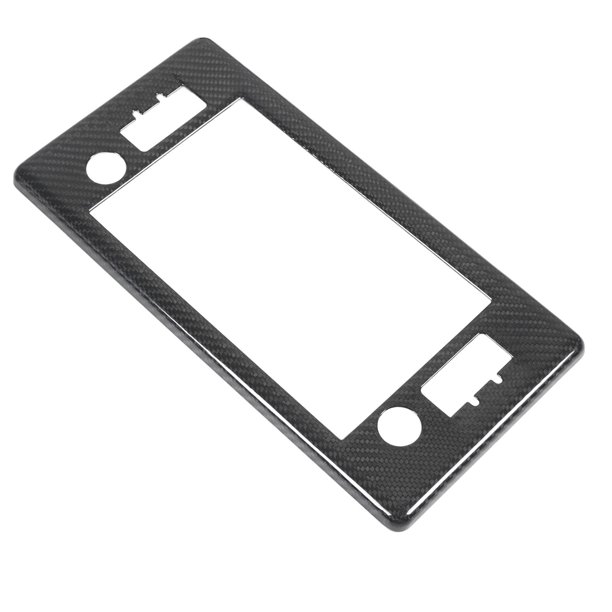 BOROCO Cubierta Del Marco Del Panel Del Tablero, Panel De La Consola Central Ajuste De La Etiqueta Engomada Del Marco De La Pantalla De Navegación De Fibra De Carbono Para GR86 ZN8 ZD8