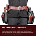 thumbnail image 2 of Set Tool Belt Occidental Leather Pro Framer XL, negro, 2 of 6