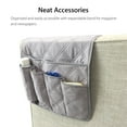 thumbnail image 4 of Time Frame Camera Accessories 5 Pockets Armchair Caddy Non-Slip Couch Hanging Organizer, 4 of 9