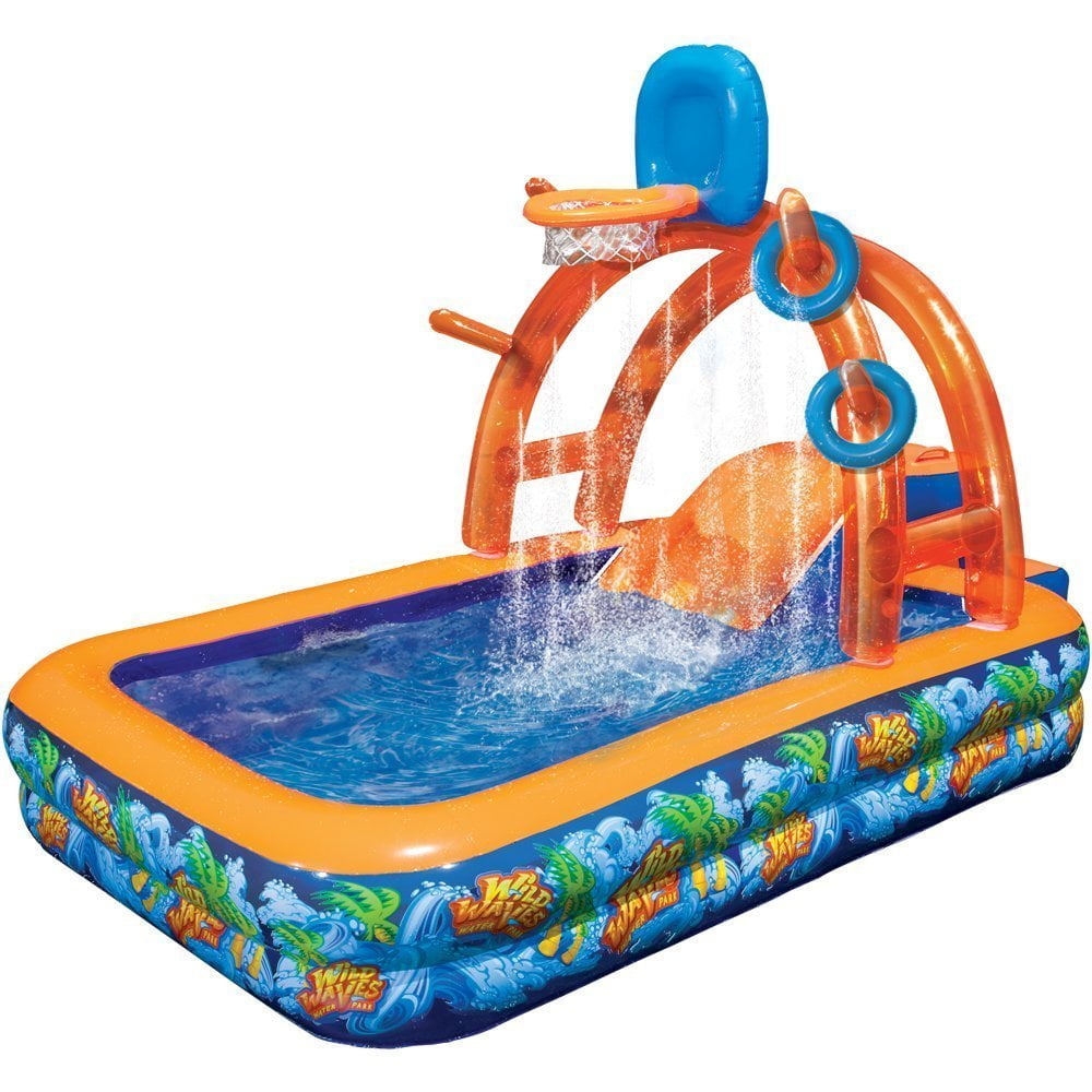 Banzai Wild Waves Water Park Pool Toy 