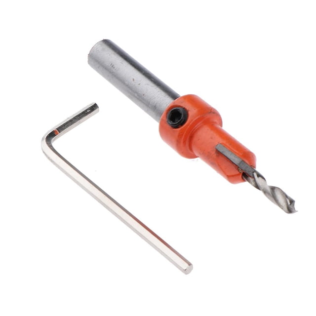 Fresado de extremo de chaflán para carpintería de broca avellanadora de 7 tipos 3.5mmx8mm Sharpla Broca para avellanar