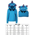 thumbnail image 3 of Pallworld DEPRESSO - Pijama de cosplay para adultos, mujeres y hombres, mono de felpa, ropa de dormir, traje de carnaval para Halloween, 3 of 5