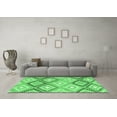 thumbnail image 3 of Ahgly Company Indoor Rectangle Southwestern Emerald Green Country Area Rugs, 7' x 9', 3 of 4