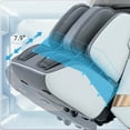 thumbnail image 3 of MassaMAX MT339 4D Massage Chair, Electric Extendable Footrest, Zero Gravity, With Touch Screen, Quick Access Buttons,in white, 3 of 6