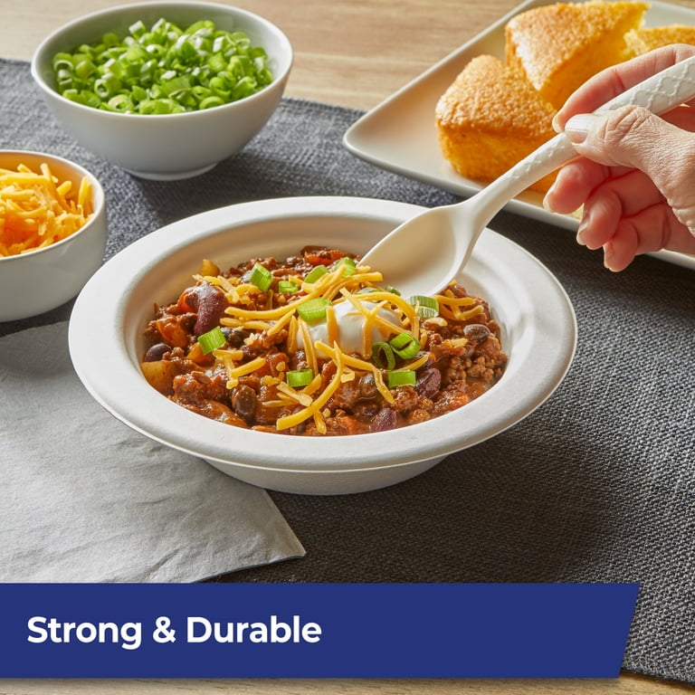 Hefty ECOSAVE Compostable Forks and Spoons, 96 Count - Walmart.com