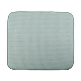 Unique Bargains Silicone Dish Drying Mat Reusable Sink Drain Pad Heat Resistant Yellow Walmart