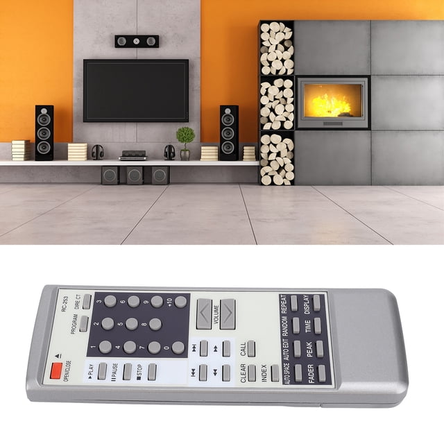 CD Player Remote Control, CD Player Remote RC 253 Complete Access for DCD520 DCD685 DCD1015 DCD1600