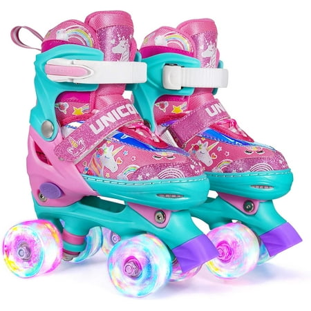 Wheelkids Roller Skates for Girls, Kids Roller Skates for Toddlers ...