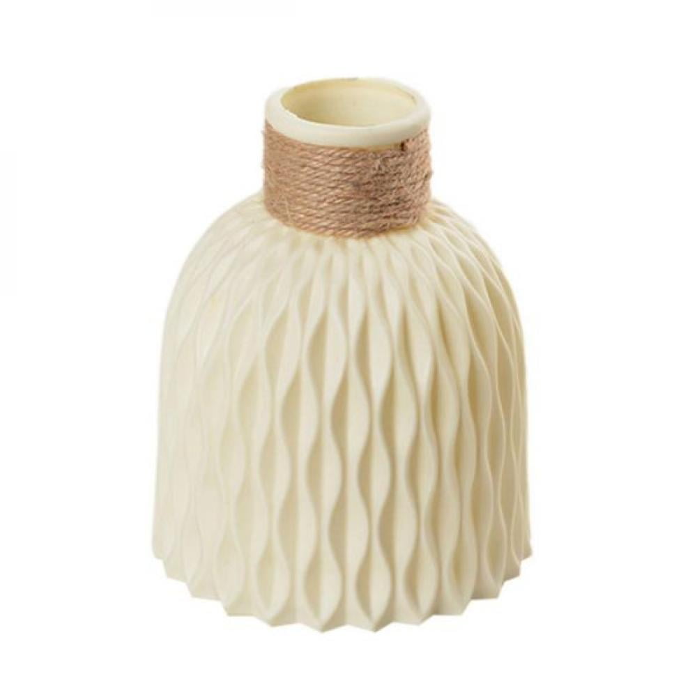 Clearance!Small Bud Composite Plastics Flower Vase,Geometric Vase