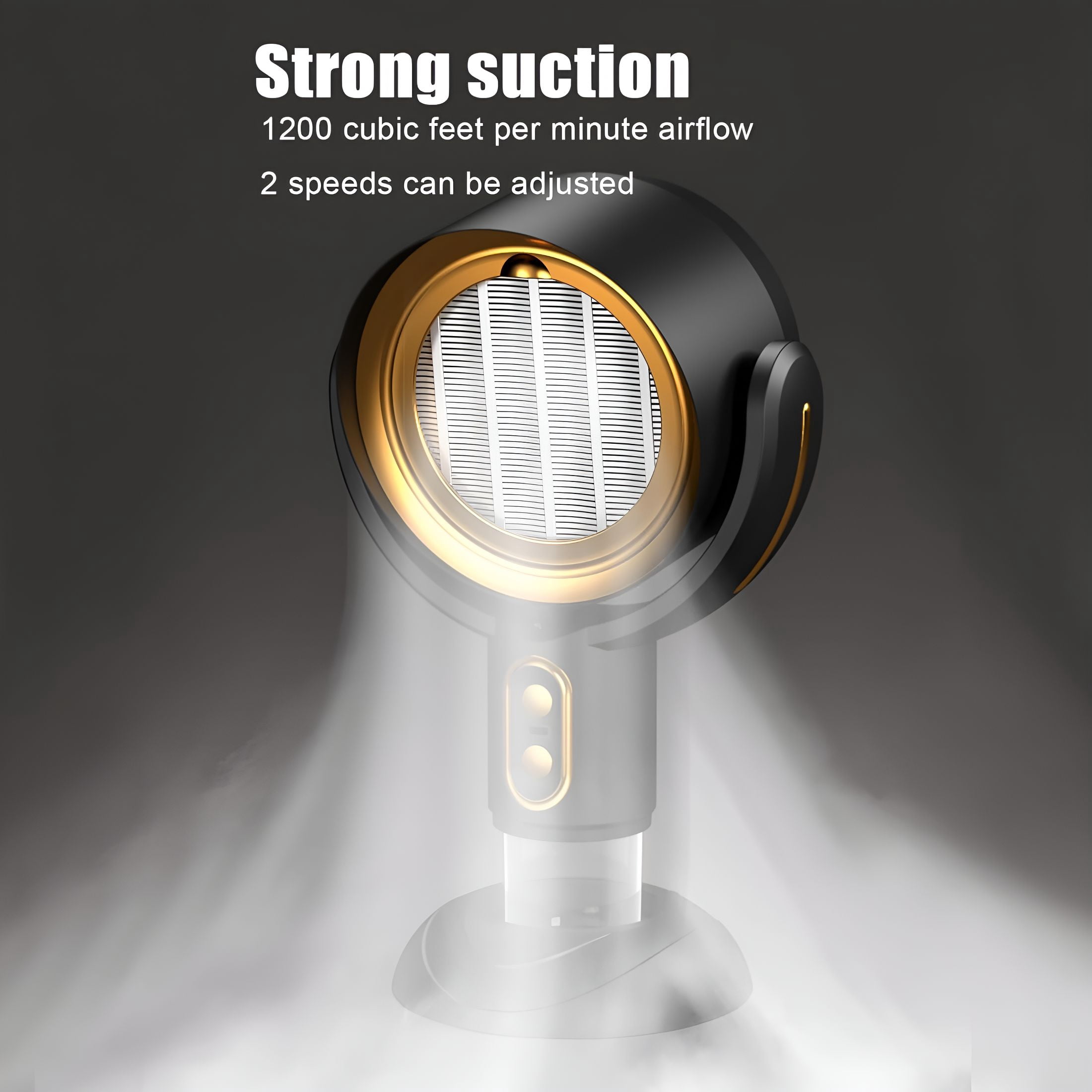 HIBIBUD Smoke Fan for Smoking Indoors,High Fan for Smoking,Wireless Mini Portable Range Desktop Range Hood/Purifier Compact Fan Aromatherapy Diffuser Filter