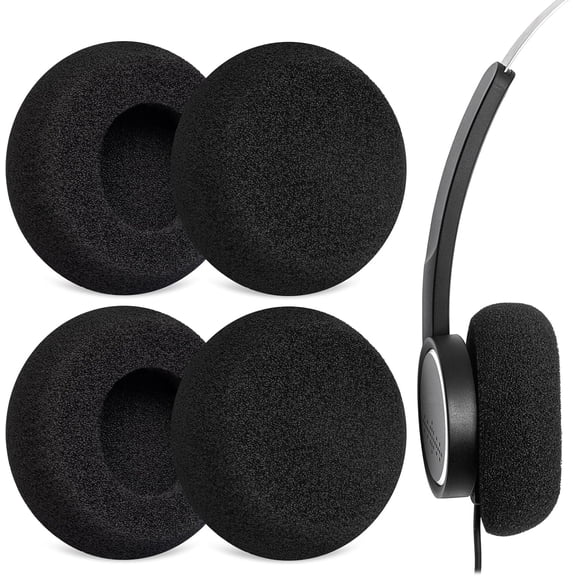 4-Pack Foam Ear Cushions Replacement Ear Pads For FiiO Snowsky Wind Headphone, Comfortable High-Density Sponge Cover