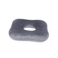 thumbnail image 4 of Almohada de dona rellena, cojín para dolor de espalda, portátil, multiusos, resistente Gris, 4 of 8