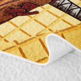 thumbnail image 5 of Erosebridal Light Blue & Black Dripping Waffle Baseball Ice Cream & Glove Graphic Bed Spread Queen,Sport Graphic Queen Coverlet Set for Boys Girls, 5 of 7