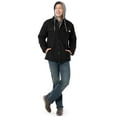 thumbnail image 3 of Wells Lamont Quilted Flex Canvas Thermal Sherpa Lined Shirt Jacket, 3 of 10