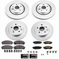thumbnail image 2 of PowerStop Front and Rear Geomet Coated Brake Rotor and Pad Kit Fits: TOYOTA Select Models CRK8633, 2 of 2