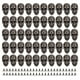 thumbnail image 2 of Riverios de Calavera de Metal, Prostitutas de Calavera de Estilo Punk de Bricolaje de 25x16 mm para manualidadas de cuero, 2 of 7