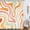 D-retro 70s Groovy, variant on Retro 70s Groovy Swirl Colorful Shower Curtain Vintage Funky Shower Curtains for The Bathroom 72Wx72L Inch 60s Aesthetic Trendy Bathroom Accessories Decor Green Orange Waterproof Fabric