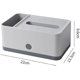 thumbnail image 2 of Desktop Spring Tissue Pumping Box Storage Holder Stationery Organizer, 2 of 5