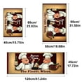 thumbnail image 2 of YIMEIS Wine Chefs Grapes Fall Kitchen Rugs Non Skid Washable Area Carpet [Made in USA], Multi - 1/2/3 Pcs 16''*24''/20''*32''/47''*18, 2 of 10