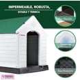 thumbnail image 2 of Casa Para Perro Raza Grande Color Verde QPerrón, 2 of 6