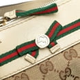 thumbnail image 4 of Pre-Owned Gucci GG Canvas Mayfair Shoulder Bag 257065 Beige and Leather Women's GUCCI, 4 of 9
