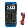 thumbnail image 1 of Multimeter A830L Digital Multimeter with LCD Display DC Voltage Diode Freguency Multitester Current Voltage Tester with Buzzer ,High Efficiency, 1 of 7