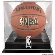 Angle View: Mounted Memories NBA Logo Basketball Display Case