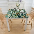 thumbnail image 3 of HAOXIT Geometric Pattern Table Cloths Tablecloths Decoration Polyester for Party 60''x60'', 3 of 7