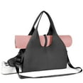 thumbnail image 2 of Yoga Mat Gym Bag For Women's Independent Shoe Compartment Handbags Travel Fitness Tote Bag Large Capacity Swimming Shoulder Bag, 2 of 12