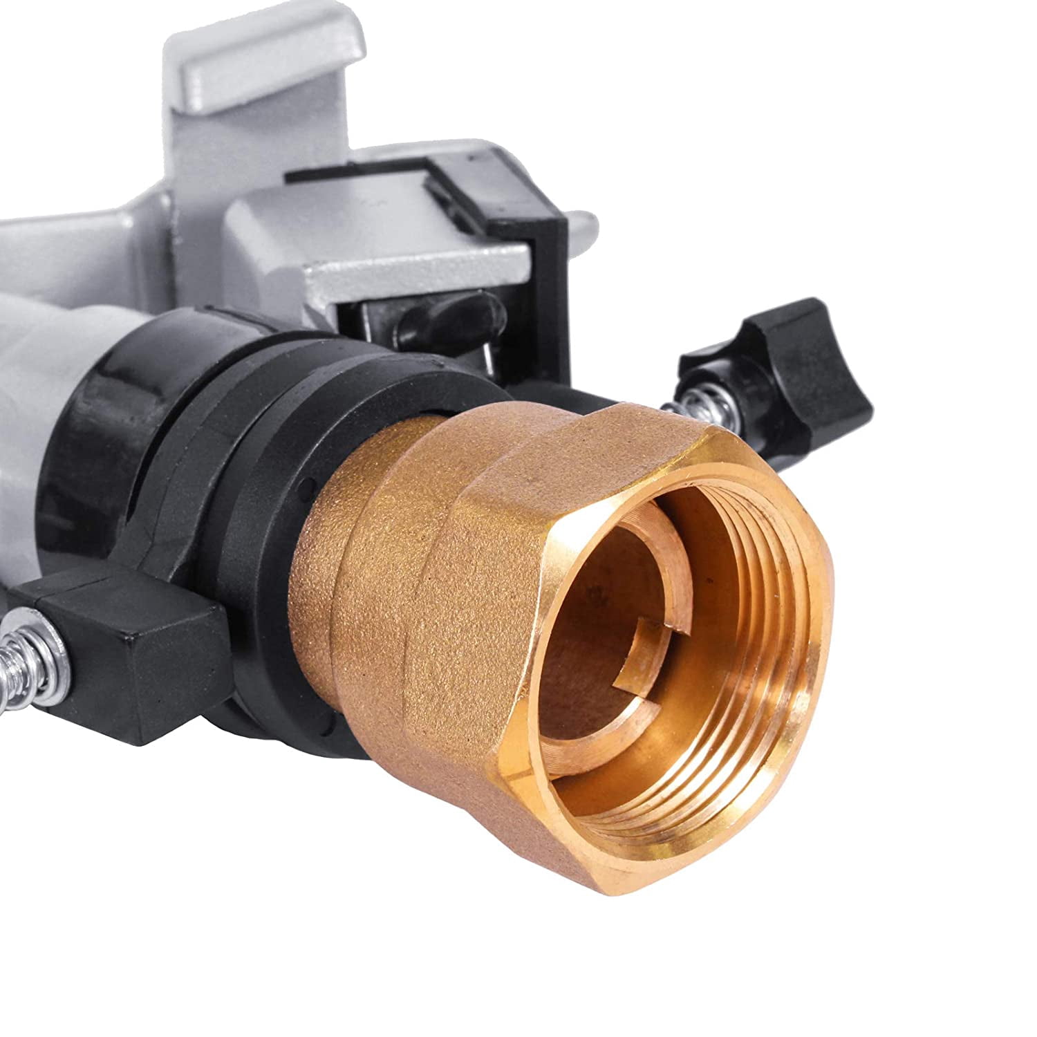 RK-57 1-1/4" FNPT Impact Mini-Gun Sprinkler with Nozzle Set 10 mm, 12 mm, 14 mm x 4 mm, Aluminum