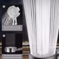 thumbnail image 6 of handheld shower head, 8 Modes Hand Shower High Pressure Water Saving Shower Head, Flexible Detachable Shower Head, One Button Shut Off, with 79in Hose, Base,Silver, 6 of 8