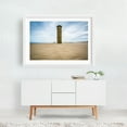 thumbnail image 2 of The WWII Obervation Tower - Rehoboth Beach Delaware Photography White Framed Wall Art Print 20 x 30 inches, 2 of 3
