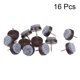 thumbnail image 2 of Almohadillas de fieltro para muebles con clavo Unique Bargains, protector de patas de silla y mesa, 20mm de diámetro, marrón, 16 piezas, 2 of 5