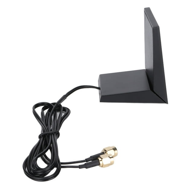 WiFi Router Antenna Extension Cord, High Stability WiFi Antenna Extension Cord ABS Material High Gain RP-SMA Inner Hole For Dorm For Home For Office