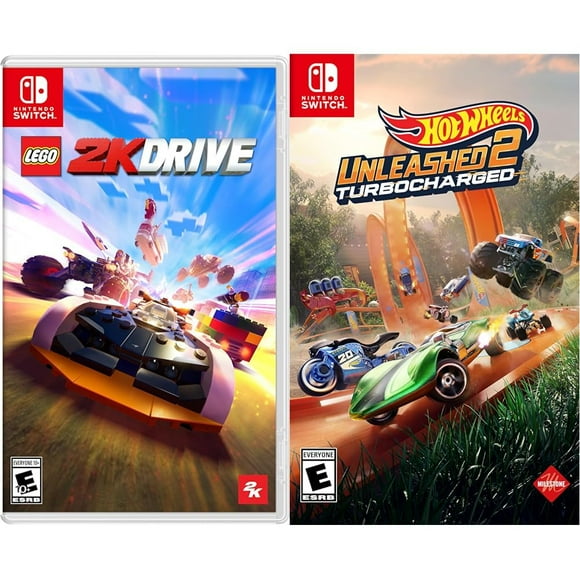 LEGO 2K Drive - Nintendo Switch & Hot Wheels Unleashed 2: Turbochargé - Nintendo Switch
