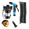 thumbnail image 4 of Deck Wash Pump Kit Washer Pump For Rv Washdown Deck Pump Self-priming Cleaning Pump Cleaning Accessory Washdown Deck Cleaning Pump Kit 12V  Sea Water  5.0 GPM For Rv Boat Marine, 4 of 8
