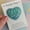 G, variant on Heart-shaped Crystal Pocket Blessing Card,Heart Natural Stone Pocket Hug Gift With Card - Sturdy Plastic,Portable,Ideal for Birthdays, Holidays, Appreciation Moments.