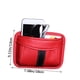 thumbnail image 3 of Riwesomey Bolsa de almacenamiento de cuero TureClos, bolsa de almacenamiento impermeable para coche, organizador portátil para asiento de coche Automoción decorativa y accesorios rojo Riwesomey VI000217-02, 3 of 6