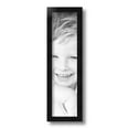 thumbnail image 2 of ArtToFrames 4" x 15" Satin Black Tall Picture Frame, 4x15 inch Black Wood Poster Frame (WOM-1852), 2 of 8