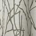 thumbnail image 3 of Exclusive Home Branches Linen Blend Grommet Top Curtain Panel Pair, 54"x84", Natural, 3 of 7