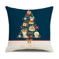 thumbnail image 4 of Funda de Almohada de Navidad，Funda de Almohada Material de ,Funda de Almohada Decorativa de Navidad(C)(4 piezas), 4 of 5