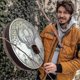 thumbnail image 3 of Handmade Large Shaman Drum with Drumstick for Spirit Music and Home Decor, 3 of 5