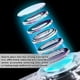 thumbnail image 3 of 4pcs Car Door LED Projector Welcome Logo LED Car Door Lights Accessory for Tesla Model 3/Y/S/X, 3 of 4