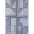 thumbnail image 2 of Addison Rugs Mayfield Premium Machine Washable Transitional Geometric Denim Rectangle Rug, 9' x 12', 2 of 7